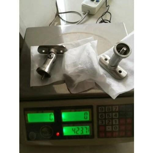 Freeshipping Stainless Steel SUS AISI 304 Grade Top Holder Balcony Handrail Support for 50.8mm Handrail