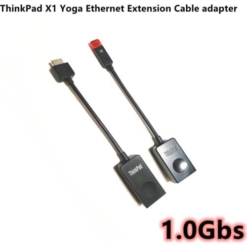 For Lenovo ThinkPad X1 Yoga Ethernet Extension Cable adapter 1.0Gbs 5C10Y97178 01YU027