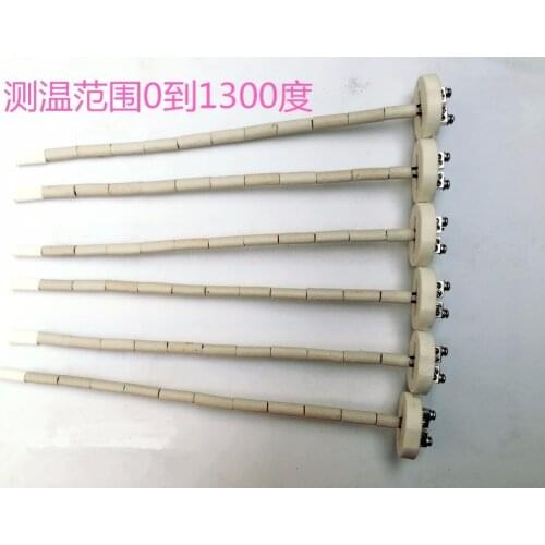 Thermocouple Core WRN-010 High Temperature Resistance Furnace Sensor DO2mm L=225-800mm Furnace Thermocouple K type CERAMIC CORE