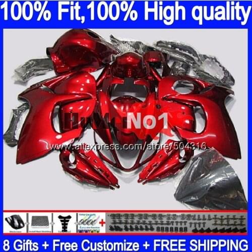 Injection For SUZUKI GSXR-1300 GSXR 1300 Hayabusa 30MC.86 GSXR1300 2008 2013 2014 2015 2016 08 13 14 15 16 Fairing Glossy red