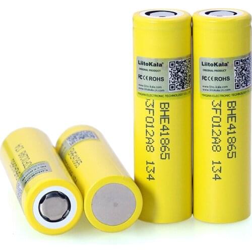 Liitokala New Original HE4 2500mAh Li-lon Battery 18650 3.7V Power Rechargeable batteries