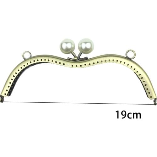 10pcs 19cm M Shape Metal Frame for Coin Purse Handbag Bag DIY