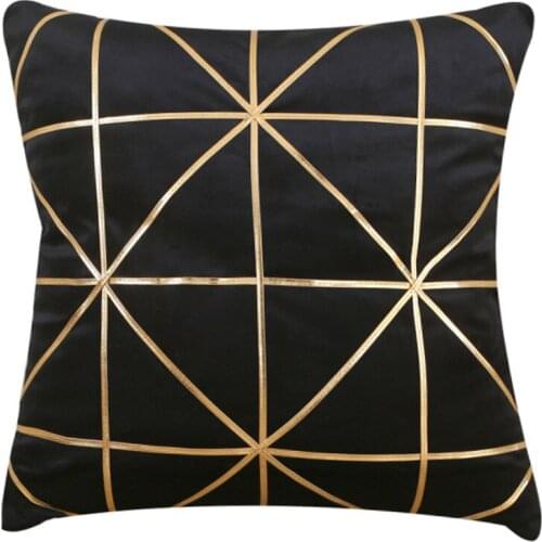 Fashion Dutch Velvet Solid Cushion Cover For Sofa Bed Office Creative Luxury Throw Pillow Cover Set Of 2