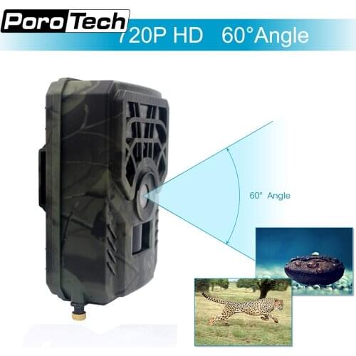 Hunting Trail Camera 5MP 720P Wildlife Game Trail Camera Motion Activated Security Animals Cam IP54 Night Vision Scouting Camera