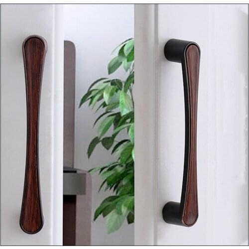 Pull Handle Retro Minimalist Door Cupboard Drawer Kitchen Cabinet Dresser Knobs Furniture Hardware