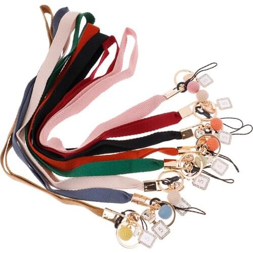 1PCS Neck Strap Lanyards for keys ID Card Gym Mobile Phone Straps Hanging Rope