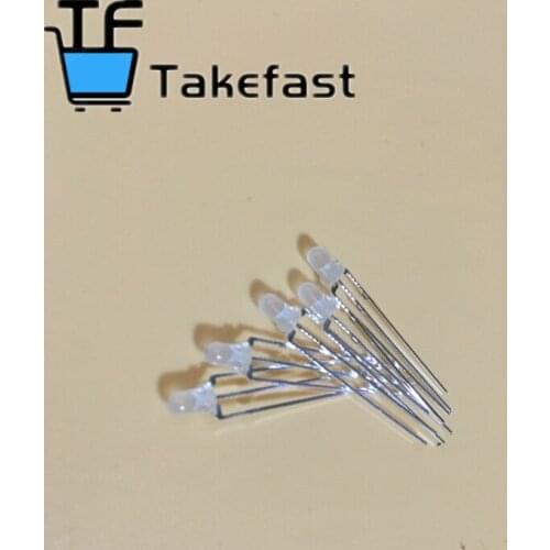 100pcs LED 3mm Round Diffused Red & Green two Color Common Anode LED Diode Light Emitting Diode Bi-Color still 2v RED/YG