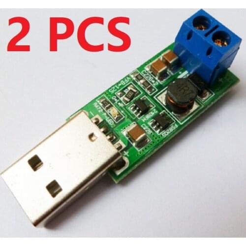 2 PCS 5W Power Supply USB DC 5V to 15V Boost Up Module Electronic Regulator Ethernet