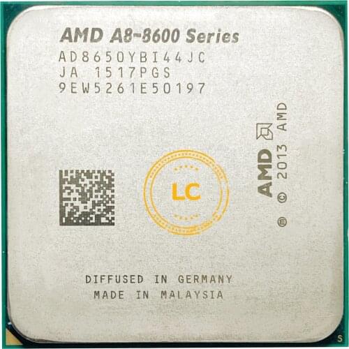 AMD A8-Series A8-8650 A8 8650 3.2 GHz Quad-Core CPU Processor AD8650YBI44JC Socket FM2