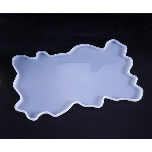 Irregular Fruit tray Coaster Resin Casting Molds Silicone Epoxy Mold Jewelry Pendant Making Mould Tool DIY Home Accessories