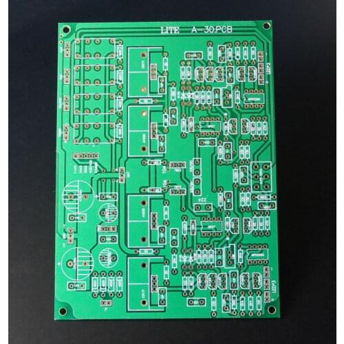 Free shipping 1pcs A30 transistor pre-level PCB blank board pure DC Class A pre-class