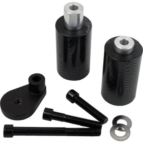 Black/Carbon For Suzuki GSXR 600/750 GSXR750 GSXR600 2000 2001 2002 2003 Motorcycle Frame Sliders Falling Crash Engine Protector