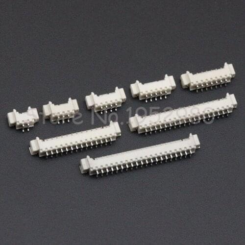 10PCS 1.25mm Connector SMD Horizontal Type Straight Pin Male JST Socket 2/3/4/5/6/7/8/9/10/11/12/13/14P 1.25-AWB