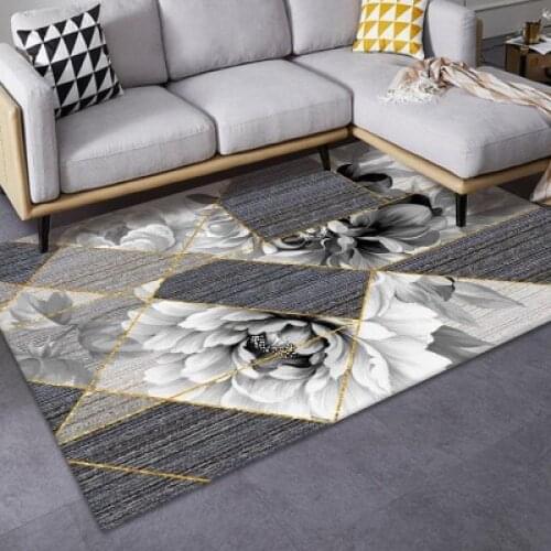 Nordic Ins Carpet And Rugs For Living Room Sofa Coffee Table Blanket Absorbent Non-slip Kids Play Mat Floor Mats Home Decor
