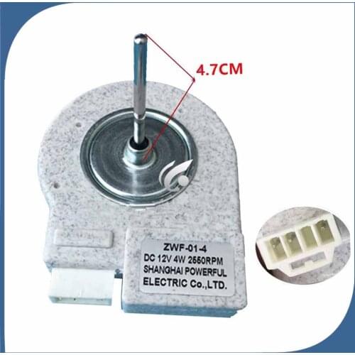 New good working for refrigerator fan motor ZWF-01-4 DC12V Motor refrigerator accessories
