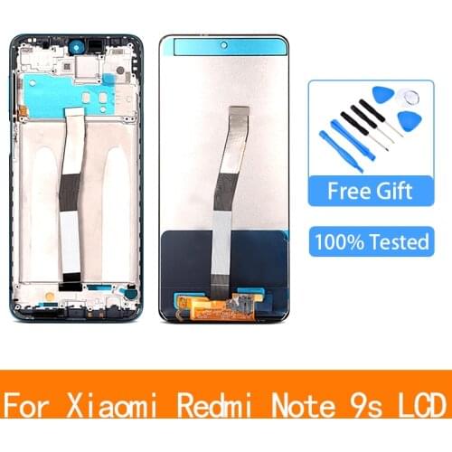 Original For Xiaomi Redmi Note9 Pro Note 9 Pro Lcd Display Touch Screen Digitizer For Redmi Note 9S Note9S Lcd