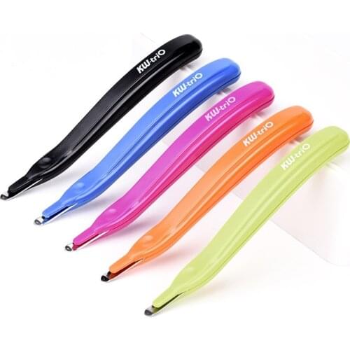 Metal Comfortable Staple Remover Magnetic Head Easy Staples Remover Office Tools School Supplies