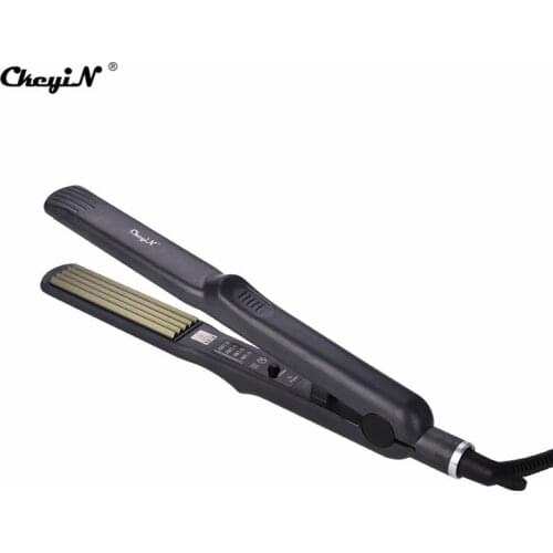Tourmaline Ceramic Hair Corn Plate Crimper Corrugation Hair Curling Iron Hair Curler Curling Wand Hair Corrugation Styler