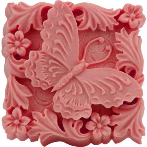 3D Flower Silicone Soap Mold DIY Clay Candle Making Cake Chocolate Decorating Baking Mould E56C