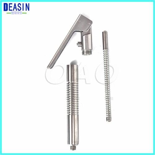 Dental Aspirating Syringe Dentist Surgical Instruments Stainless straight curve Alternative