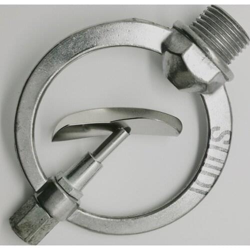 SUIDI Metal Alloy Rotary Rocker Arm Watering Sprinkler Polishing Nozzle For Garden Lawn Sprayer Irrigation Lawn Sprinklers