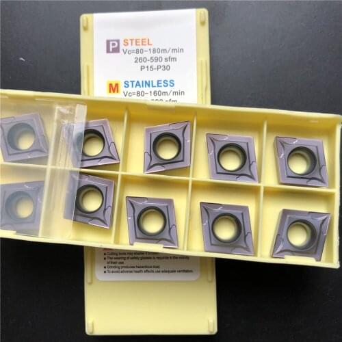 10pcs CCMT120404 LF6018 CCMT431 for Steel stainless steel cast iron