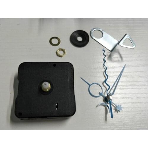 10pcs one lot Silent High Torque Quartz Clock Movement Silent Kit Spindle Mechanism with Three Arms Shaft 12.5mm