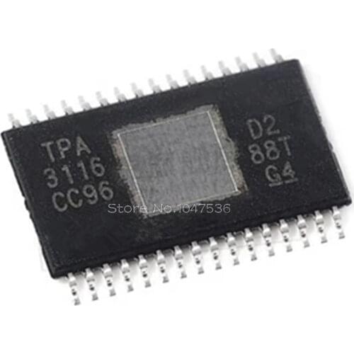 2PCS/LOT TPA3116D2DADR HTSSOP32 TPA3116D2 HTSSOP-32 TPA3116 TSSOP IC chip new original