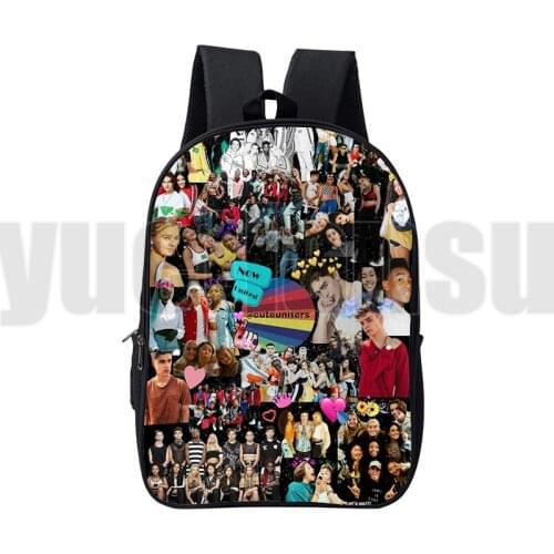 3D Print Now United-Better Album Softback Schoolbags UN Team Backpack Women Travelbags Boys Girls Anime Bookbag 12/16 Inch Bags