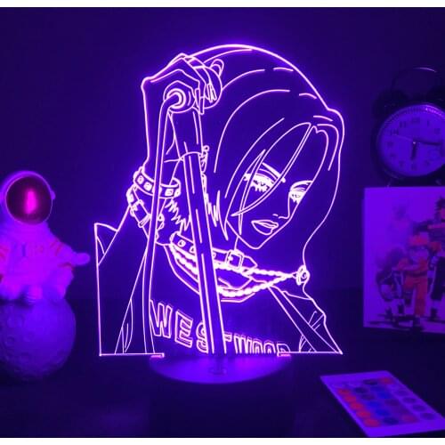 3D LED Nightlight Anime Nana for Bedroom Decor Table Lamp Nana Osaki Figure Kids Child Girls Light Manga Gift Dropshipping