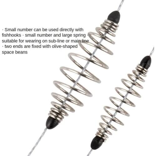 40Pcs/ batch stainless steel small tension spring with hook for stretching DIY toys. The spring length is 6 mm