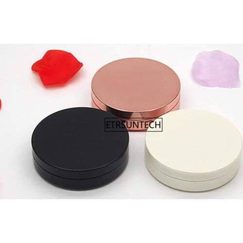 50pcs Empty Powder Case Makeup Blush Box DIY Cosmetic Container with Mirror Travel Size Portable F3842