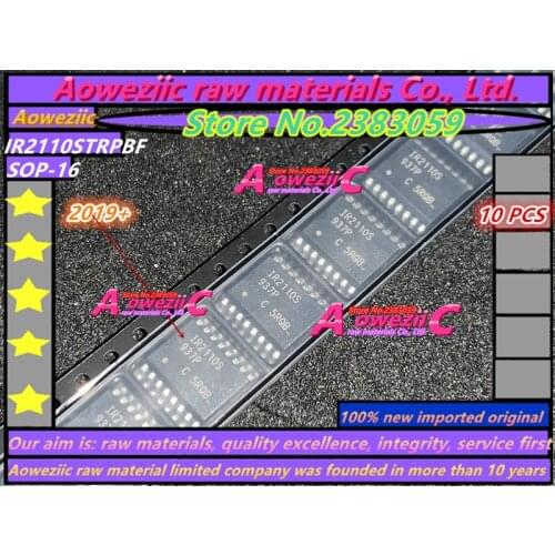 Aoweziic 2019+ 100% new imported original IR2110S IR2110STRPBF IR2110 SOP-16 low voltage side driver IC