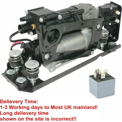 AP03 Air Suspension Compressor w/ Bracket&Valve Block +Relay Fit For BMW 5 F11 ,7 F01 F02 F04 37206784137, 37206789165