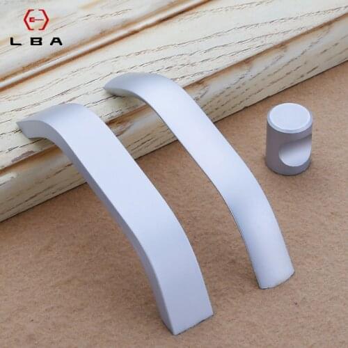 Big Home Goods High Grade Door Handle Aluminium Alloy Modern Style Decorative Furniture Door Handles For Interior Doors