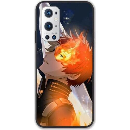 For Oneplus Todoroki and izuku wallpaper Black TPU Border Oneplus Case