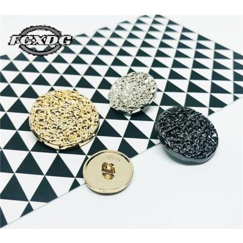 Craft Supplies Decorative Buttons for Clothing Sewing Material Sewing Accessories Metal Buttons for Jeans Golden Jacket Buttons