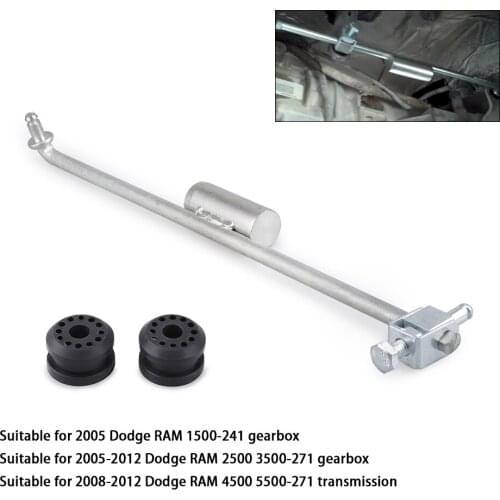 For 2005-2012 Dodge Ram 4x4 55366066AB Transfer Case Shifter Control Linkage With 68078974AA Bushing Kit