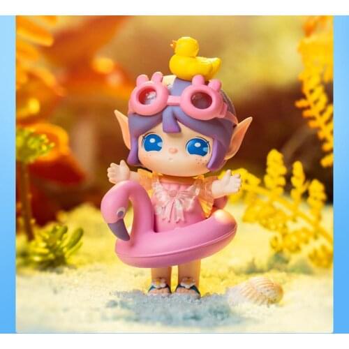 Blind box authentic Ruolai Island Adventure series cute girl play ornaments
