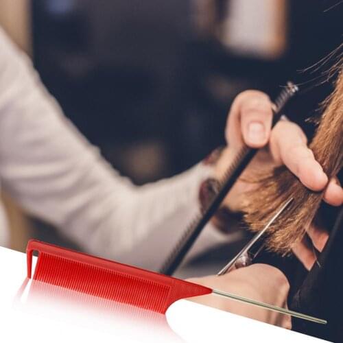Comb Rat Tail Separate Parting Teasing Anti-Static Heat Resistant Tail Comb for Hair Salon Hair Comb Dyeing Tail Combs Styling