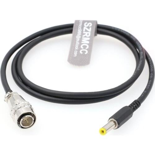 Movcam V-Mount Battery Plate 3 Pin Male 12V DC Output to DC 2.5mm Power Cable for Camera Accessories Monitors