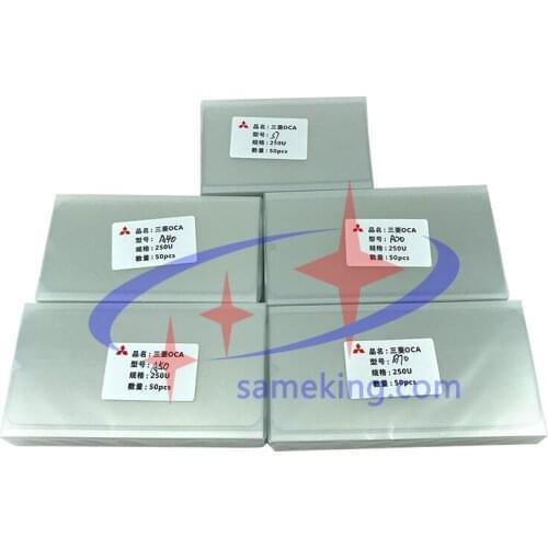 New models OCA adhesive for samsung flat screen S7 A10 A20 A30 A40 A50 A60 A70 A80 A90 250um
