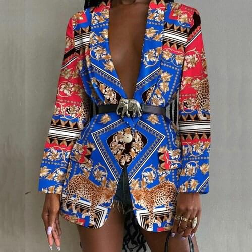 Sexy Blazer Women 2021 New Autumn Winter Fashion Long Sleeve Slim Jacket Casual Top Ankara Ladies Clothing African Girl Fairy