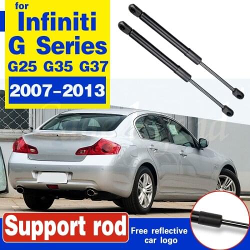 2pcs Trunk Rear Tailgate Boot Gas Struts Lift Support For Infiniti G25 G35 G37 2007-2013 Boot Struts Support hydraulic rod strut