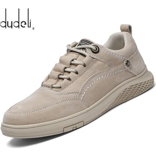 Men Shoes fashion Genuine Leather Loafers Breathable Autumn Soft comfortable Casual Shoes Outdoor Sneakers shoes Zapatos Hombre