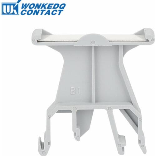 10Pcs B1 B2 UBE/D Marker Carrier For UK Universal Mounting On Marking Label DIN Rail Terminal Block Accessories Marker Strips