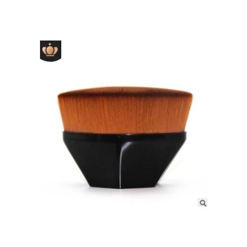 40pcs/lot Magic Foundation Brush Black/Pink Single Rhombus Traceless Beauty Make-up Appliances Cosmetic Tools HA489