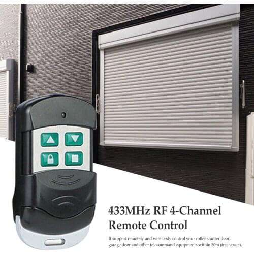 Car Remote Controller For Electric Garage Door Small Universal Key Electric Telescopic Door Metal Dial Four Keys Car Accessories