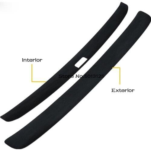 Car Exterior Interior Rearguard Rear Bumper Trunk Fender Plate Protector Guard For Mazda CX-5 CX5 2021 2017 2018 2019 2020