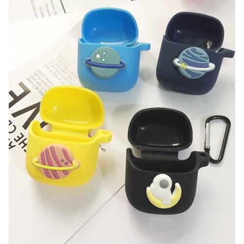 For JBL Club Pro + TWS Case Cartoon Earphones Cases for JBL tune 220 / tune 225 Silicone Anti-fall Protector Cover